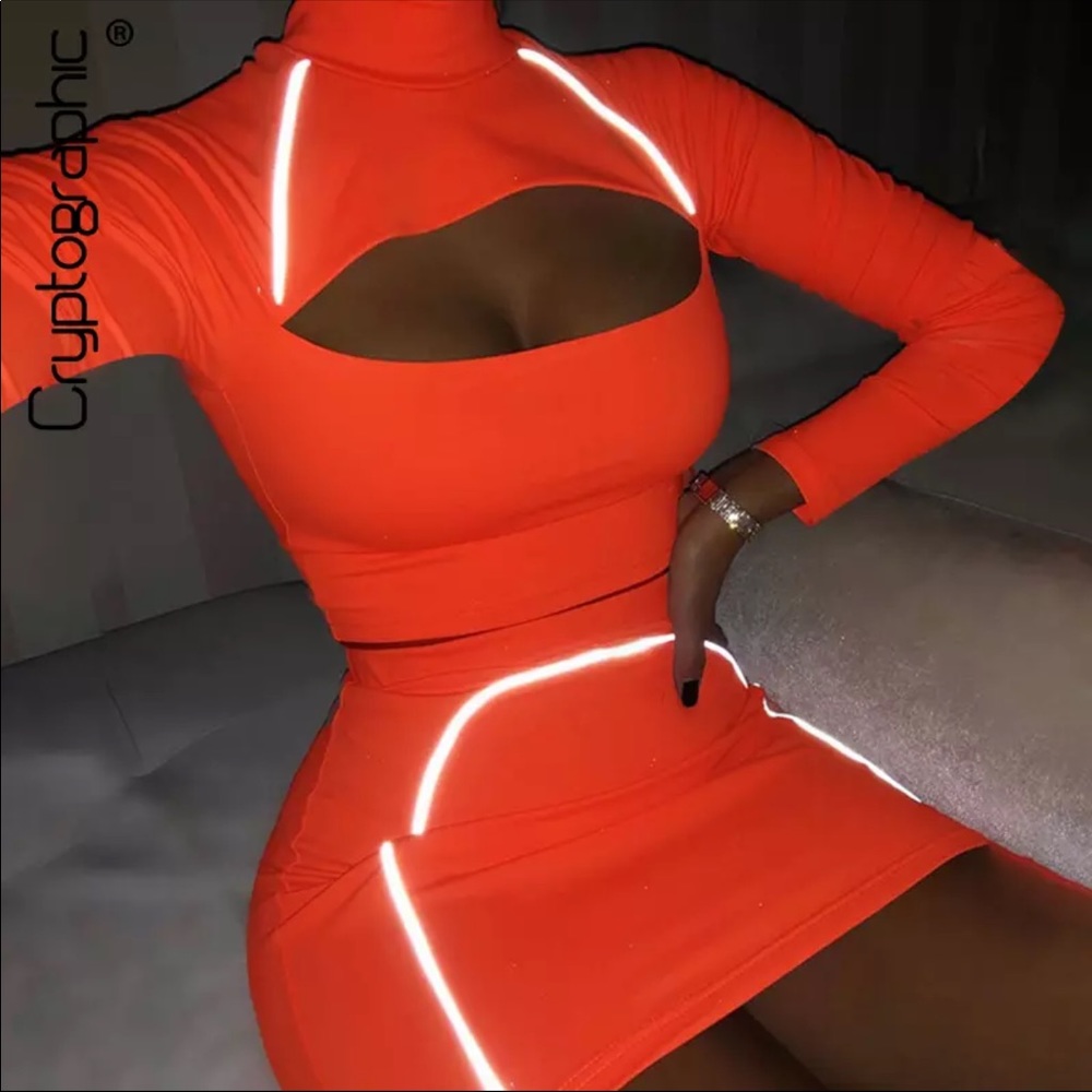 Neon Orange outfit
